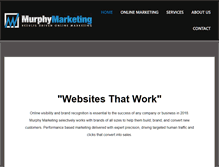 Tablet Screenshot of murphymarketing.net